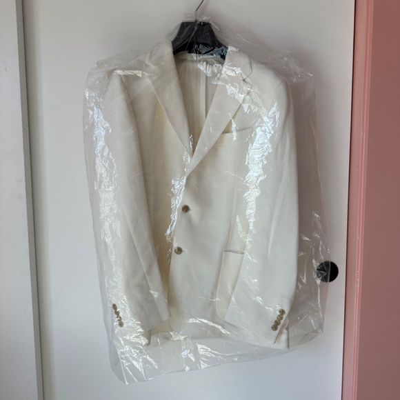 Todd Snyder Italian Knit Sport Coat - Birch White - Picture 3 of 12